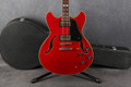 Ibanez Artstar AS120-TR - Transparent Red - Hard Case - 2nd Hand