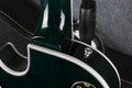 Gibson Les Paul Custom Made 2 Measure Quilt Top - Ocean Blue - Case - 2nd Hand