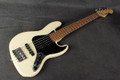 Fender Deluxe Active Jazz Bass V - Olympic White - Gig Bag - 2nd Hand