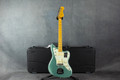 Fender American Professional II Jazzmaster - Mystic Surf Green - Case - 2nd Hand