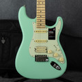 Fender American Performer Stratocaster HSS Satin Surf Green - Gig Bag - 2nd Hand