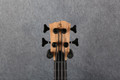 Harley Benton UkeBass Spalted Maple - Natural - Gig Bag - 2nd Hand