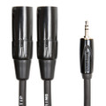 Roland 5ft/1.5m Cable - 3.5mm Mono Jack-Dual XLR (Male)