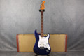 Fender Mexican HSS Stratocaster - Electron Blue - Hard Case - 2nd Hand