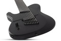 Schecter PT-8 MS Black Ops LH - Satin Black Open Pore