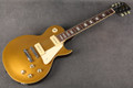 Vintage V100 ReIssued Electric Guitar - Oil City Pickups - Gold Top - 2nd Hand