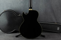 Washburn AB10 Acoustic Bass - Black - Hard Case - 2nd Hand