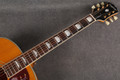 Epiphone Inspired by Gibson J-200 - Aged Antique Natural Gloss - Case - 2nd Hand