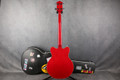 Gretsch G5442BDC Electromatic Short Scale Bass Transparent Red - Case - 2nd Hand