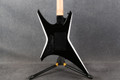 Jackson JS32 Warrior - Black with White Bevel - 2nd Hand