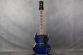 Epiphone Limited Edition G-400 Deluxe Pro - Trans Blue - 2nd Hand