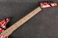 EVH Striped Series 5150 - Red Black and White - 2nd Hand