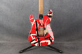 EVH Striped Series Frankie - Red/White/Black - 2nd Hand