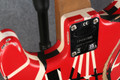 EVH Striped Series Frankie - Red/White/Black - 2nd Hand