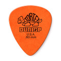 Jim Dunlop 418P Tortex Standard Guitar Pick, .60mm, Orange, 12 Pack