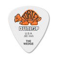 Jim Dunlop 424P Tortex Wedge Guitar Pick, .60mm, Orange, 12 Pack