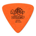 Jim Dunlop 431P Tortex Triangle Guitar Pick, .60mm, Orange, 6 Pack