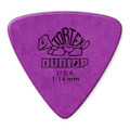 Jim Dunlop 431P Tortex Triangle Guitar Pick, 1.14mm, Purple, 6 Pack