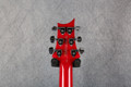 PRS 25th Anniversary SE Custom 24 - Scarlet Red - Gig Bag - 2nd Hand (137322)