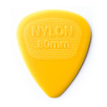 Jim Dunlop 443R Nylon Midi Guitar Pick, .80mm, Yellow, 72 Pack