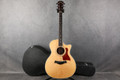 Taylor 414ce Grand Auditorium Electro Acoustic - Natural - Hard Case - 2nd Hand