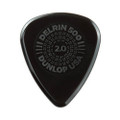 Jim Dunlop 450P Prime Grip Delrin 500 Guitar Pick, 2.00mm, 12 Pack