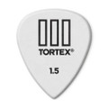 Jim Dunlop 462R Tortex TIII Guitar Pick, 1.50mm, White, 72 Pack