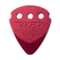 Jim Dunlop 467R Teckpick Standard Guitar Pick, Red, 12 Pack