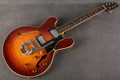 The Heritage 535 Hollow Body - Almond Burst - Hard Case - 2nd Hand