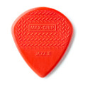 Jim Dunlop 471R3N Max-Grip Jazz III Nylon Guitar Pick, Red, 24 Pack