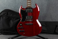 Vintage VS6 - Cherry Red - Left Handed - Gig Bag - 2nd Hand