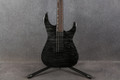 ESP LTD H-1001 QM - See Thru Black - 2nd Hand