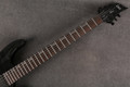 ESP LTD H-1001 QM - See Thru Black - 2nd Hand