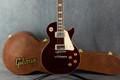 Gibson Les Paul Standard 50s Plain Top - Sparkling Burgundy - Case - 2nd Hand