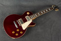 Gibson Les Paul Standard 50s Plain Top - Sparkling Burgundy - Case - 2nd Hand