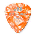 Jim Dunlop 483R Celluloid Guitar Pick, Orange Pearloid, Heavy, 72 Pack