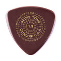 Jim Dunlop 513R Primetone Triangle Guitar Pick, 1.50mm, Smooth, 12 Pack