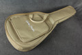 Harley Benton GS-Travel-E Spruce Electro Acoustic - Natural - Gig Bag - 2nd Hand