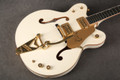 Gretsch G6136DC White Falcon Double Cutaway 2008 - White - Hard Case - 2nd Hand