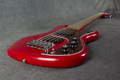 Gibson EB-5 Bass - 5 String - Refin Cardinal Red - Hard Case - 2nd Hand