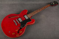 Epiphone ES-335 Dot - Cherry - Hard Case - 2nd Hand (143156)