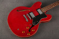 Epiphone ES-335 Dot - Cherry - Hard Case - 2nd Hand (143156)