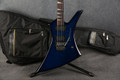 Jackson Pro Series KE3 Kelly - Transparent Blue - Gig Bag - 2nd Hand (144052)