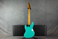 Fender American Vintage II 66 Jazz Bass - Sea Foam Green - Hard Case - 2nd Hand