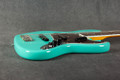 Fender American Vintage II 66 Jazz Bass - Sea Foam Green - Hard Case - 2nd Hand