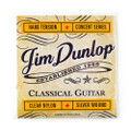 Jim Dunlop DCV121H Classical Guitar Strings, Clear, Silver Wound, Hard Tension
