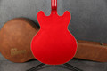 Gibson Memphis ES-335 - Left Handed - Cherry - Hard Case - 2nd Hand