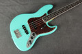 Fender American Vintage II 1966 Jazz Bass - Sea Foam Green - Case - 2nd Hand (X1169813)