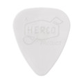 Jim Dunlop HEV209P Herco Vintage 66 Guitar Pick, Extra Light, White, 6 Pack