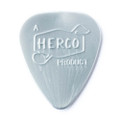 Jim Dunlop HEV211P Herco Vintage 66 Guitar Pick, Heavy, Silver, 6 Pack